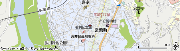 愛媛県大洲市中村513周辺の地図