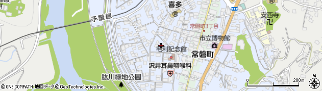 愛媛県大洲市中村438周辺の地図
