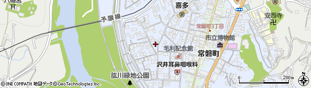 愛媛県大洲市中村334周辺の地図