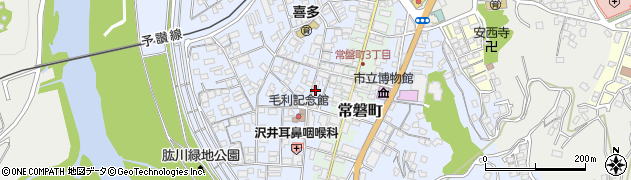 愛媛県大洲市中村519周辺の地図