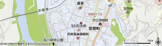 愛媛県大洲市中村451周辺の地図