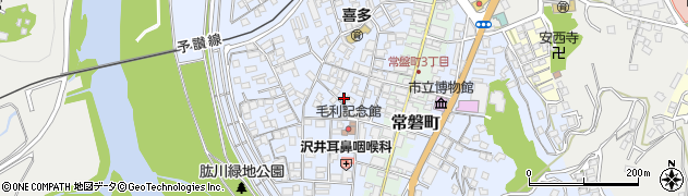 愛媛県大洲市中村448周辺の地図