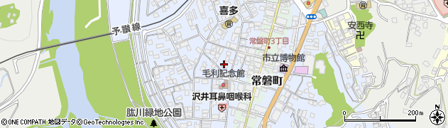 愛媛県大洲市中村449周辺の地図