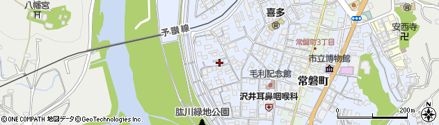 愛媛県大洲市中村340周辺の地図