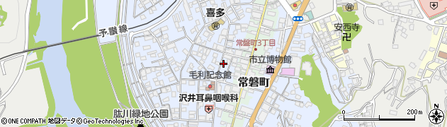 愛媛県大洲市中村518周辺の地図
