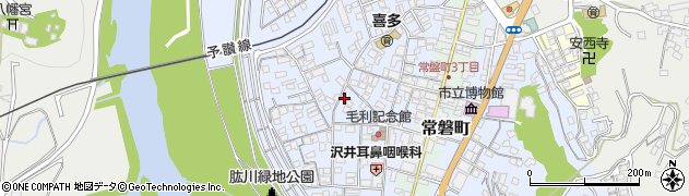 愛媛県大洲市中村440周辺の地図