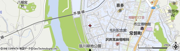 愛媛県大洲市中村343周辺の地図