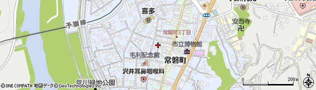 愛媛県大洲市中村516周辺の地図