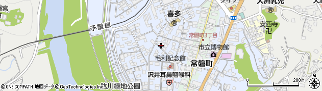 愛媛県大洲市中村445周辺の地図