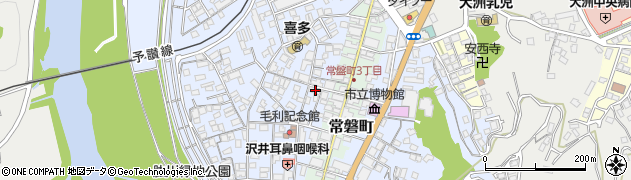 愛媛県大洲市中村517周辺の地図