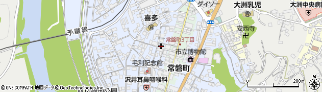 愛媛県大洲市中村505周辺の地図
