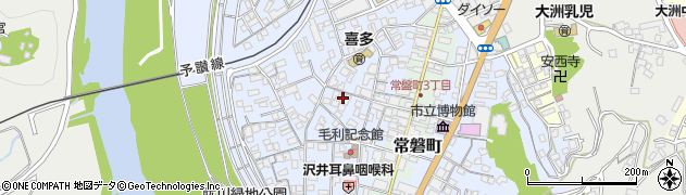 愛媛県大洲市中村455周辺の地図