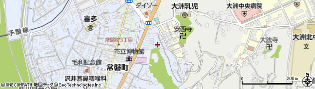 愛媛県大洲市中村732周辺の地図