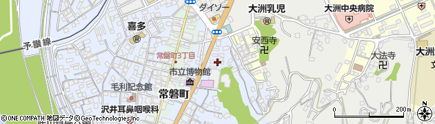 愛媛県大洲市中村691周辺の地図