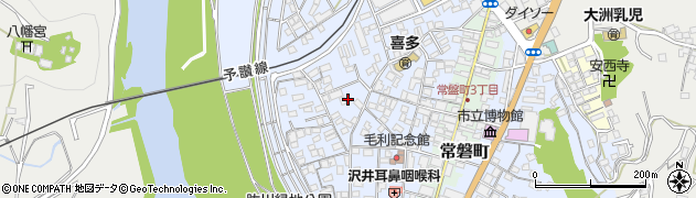 愛媛県大洲市中村328-2周辺の地図
