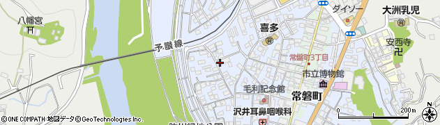 愛媛県大洲市中村308周辺の地図