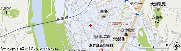 愛媛県大洲市中村327周辺の地図