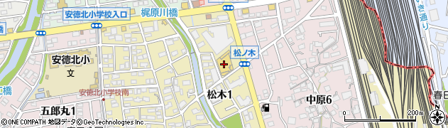 ハロー水産那珂川店周辺の地図