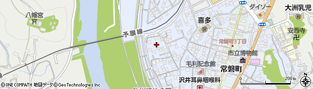 愛媛県大洲市中村322-2周辺の地図