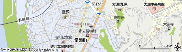愛媛県大洲市中村621周辺の地図