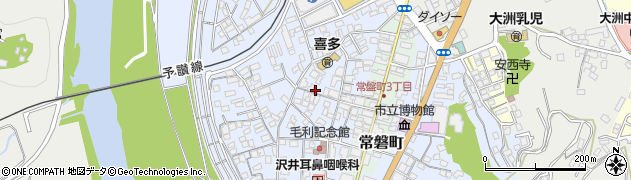愛媛県大洲市中村468周辺の地図