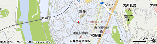 愛媛県大洲市中村459周辺の地図