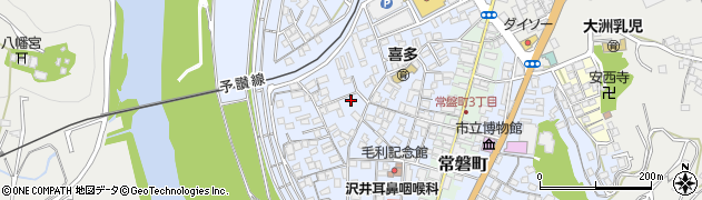 愛媛県大洲市中村306周辺の地図
