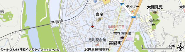 愛媛県大洲市中村458周辺の地図