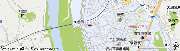 愛媛県大洲市中村318周辺の地図