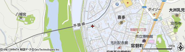 愛媛県大洲市中村317周辺の地図