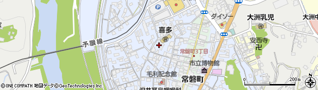 愛媛県大洲市中村462-1周辺の地図