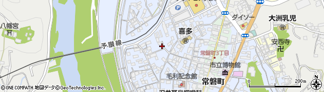 愛媛県大洲市中村301周辺の地図
