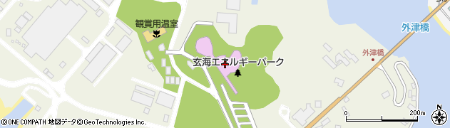 九州電力株式会社　玄海原子力発電所玄海エネルギーパーク周辺の地図