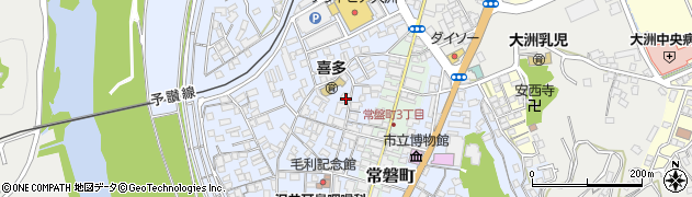 愛媛県大洲市中村485-3周辺の地図