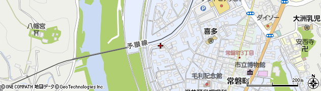 愛媛県大洲市中村316周辺の地図