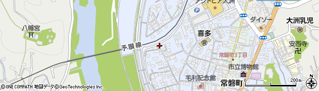 愛媛県大洲市中村314周辺の地図