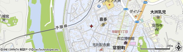 愛媛県大洲市中村302周辺の地図
