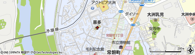 愛媛県大洲市中村462-2周辺の地図
