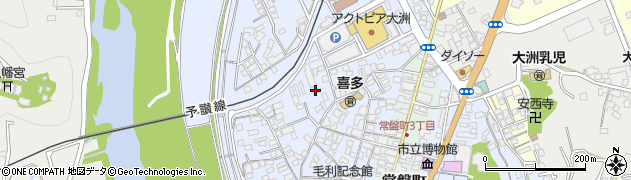 愛媛県大洲市中村291周辺の地図