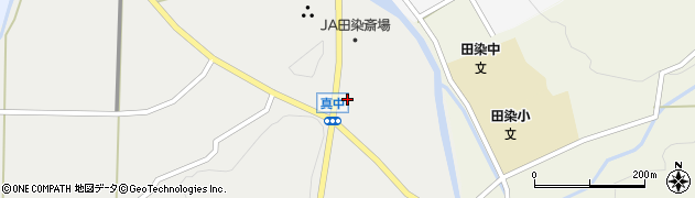 田染郵便局周辺の地図