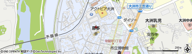 愛媛県大洲市中村274周辺の地図
