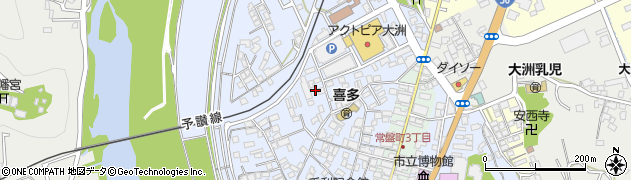 愛媛県大洲市中村283周辺の地図