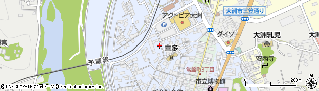 愛媛県大洲市中村281周辺の地図
