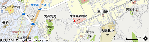 中央病院周辺の地図