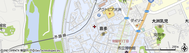 愛媛県大洲市中村286周辺の地図