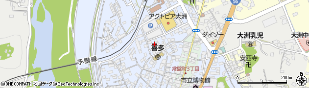 愛媛県大洲市中村273周辺の地図