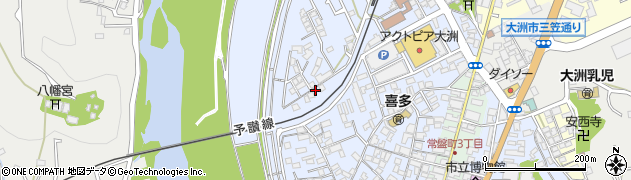 愛媛県大洲市中村311周辺の地図