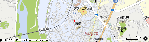 愛媛県大洲市中村272周辺の地図
