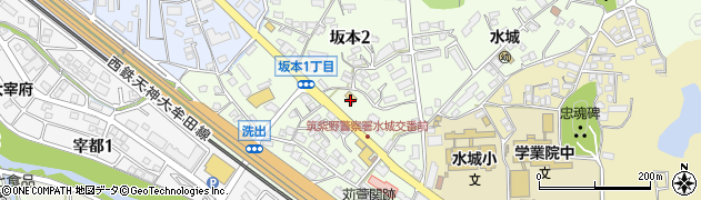 セブンイレブン太宰府坂本店周辺の地図