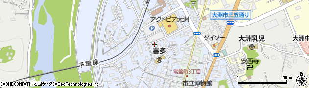 愛媛県大洲市中村268周辺の地図